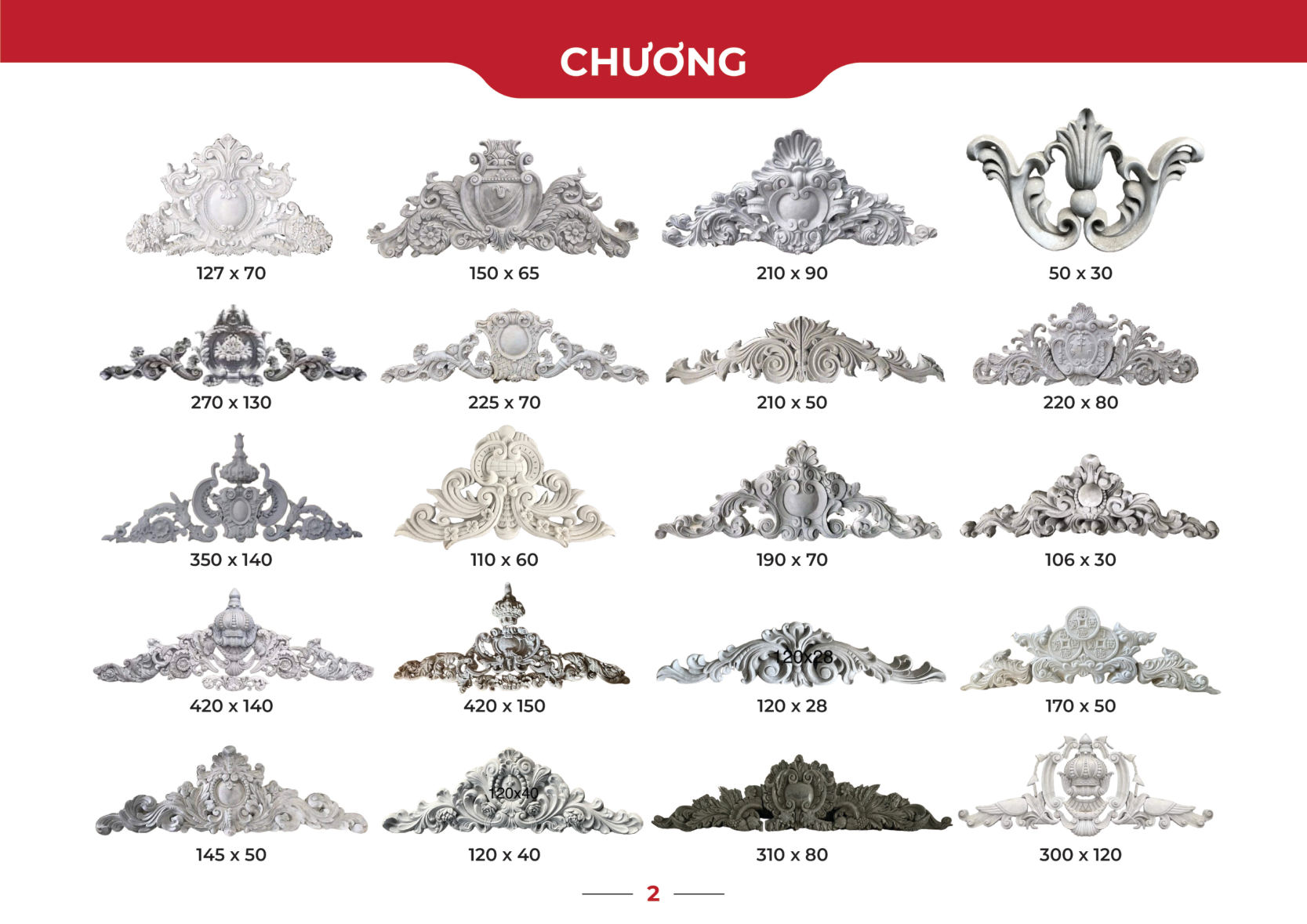 Mẫu chương xi măng – catalogue Nga Long trang 2