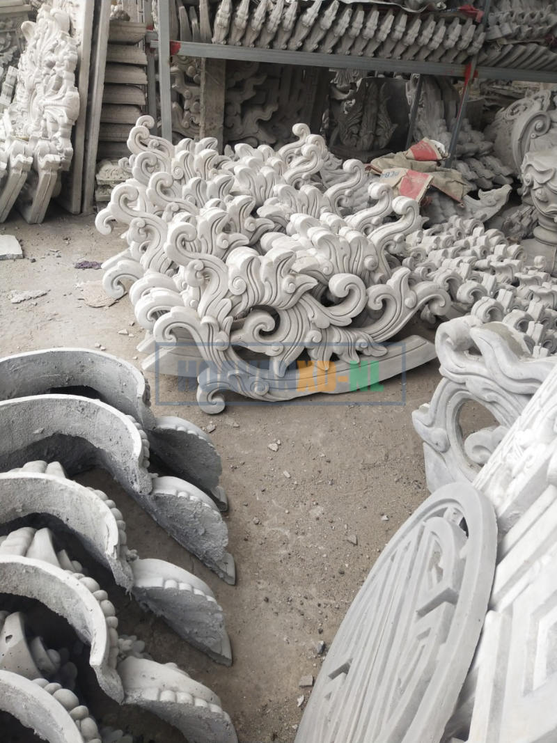 Đao xi măng xếp chồng tại xưởng