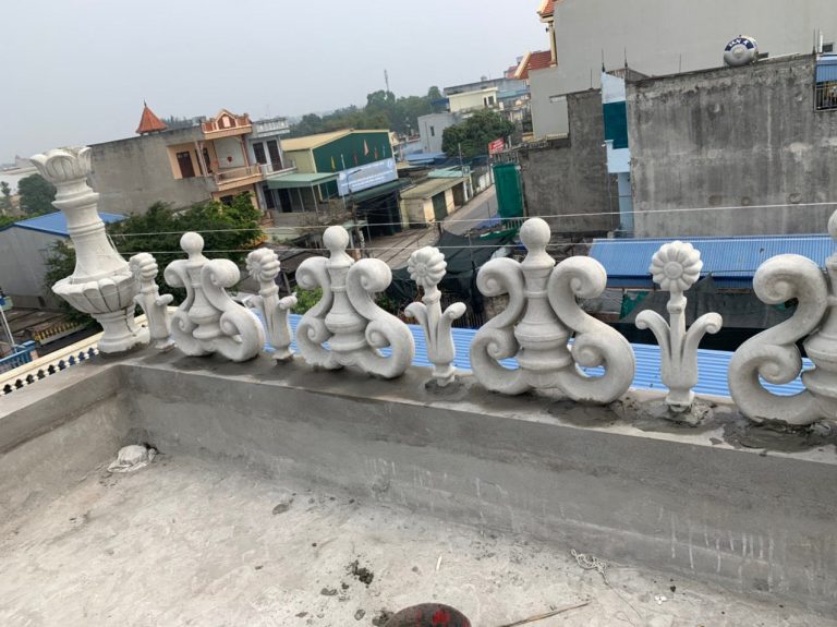 Mẫu hoa văn mặt tiền nhà phố, biệt thự: chọn theo cột, cửa, mái và cổng